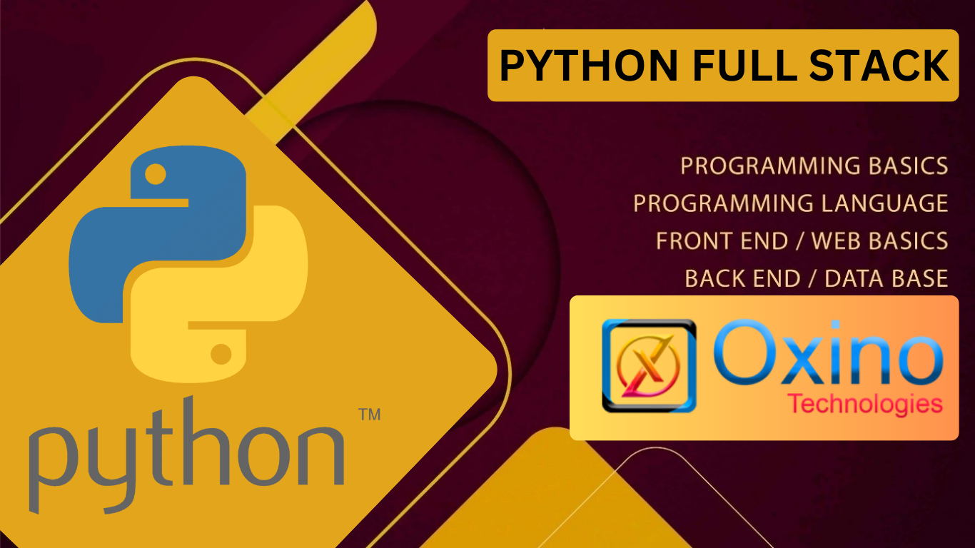 Python Full Stack Developer Course