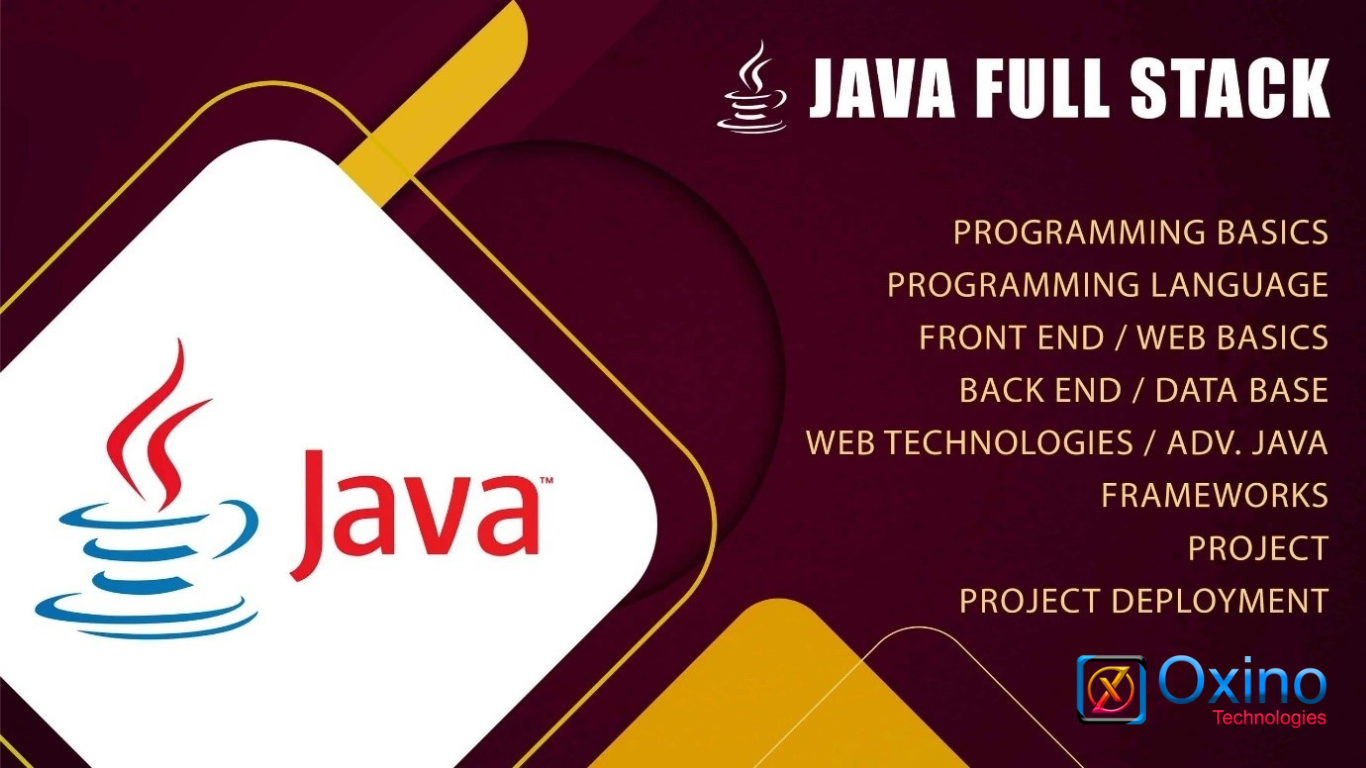 Java Full Stack Developer Course